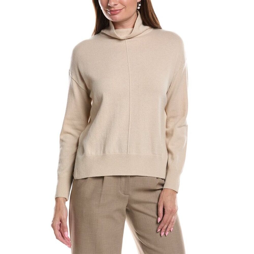 Max Mara Womens  Scrivia Wool & Cashmere-Blend Sweater, Tan